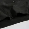 Φούτερ από βαμβακερό τζέρσεϊ με εφέ acid wash, κοντό, σε χρώμα Ash