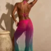 Gelato Ruched Midi Sarong σε πράσινο πολύχρωμο