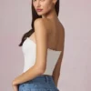 Hania Μπλούζα με αγγλική κεντητική από μοντάλ σε λευκό χρώμα Hania Μπλούζα με αγγλική κεντητική από μοντάλ σε λευκό χρώμα