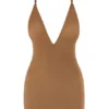 Intimates Intimates Μίνι Φορέμα Soft Mesh Multiway σε χρώμα αμύγδαλο
