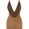 Intimates Intimates Μίνι Φορέμα Soft Mesh Multiway σε χρώμα αμύγδαλο