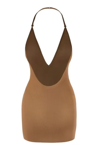 Intimates Intimates Μίνι Φορέμα Soft Mesh Multiway σε χρώμα αμύγδαλο