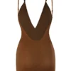 Intimates Intimates Μίνι Φορέμα Soft Mesh Multiway σε χρώμα καστανιάς Intimates Intimates Μίνι Φορέμα Soft Mesh Multiway σε χρώμα καστανιάς