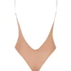Intimates Κορμάκι με στρινγκ και αόρατους ιμάντες από απαλό πλέγμα σε χρώμα ζεστό ροδάκινο Intimates Κορμάκι με στρινγκ και αόρατους ιμάντες από απαλό πλέγμα σε χρώμα ζεστό ροδάκινο