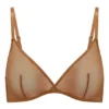 Intimates Μαλακό πλέγμα μονής στρώσης τριγωνικό σουτιέν σε χρώμα αμύγδαλο