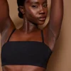 Intimates Μαύρο σουτιέν bandeau από μαλακό πλέγμα Intimates Μαύρο σουτιέν bandeau από μαλακό πλέγμα