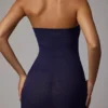 Intimates Μίνι φόρεμα με μπαντό από απαλό διαφανές πλέγμα σε χρώμα Navy Intimates Μίνι φόρεμα με μπαντό από απαλό διαφανές πλέγμα σε χρώμα Navy