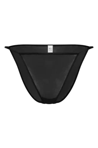 Intimates Μπικίνι με λεπτό κορδόνι από μαλακό πλέγμα σε μαύρο