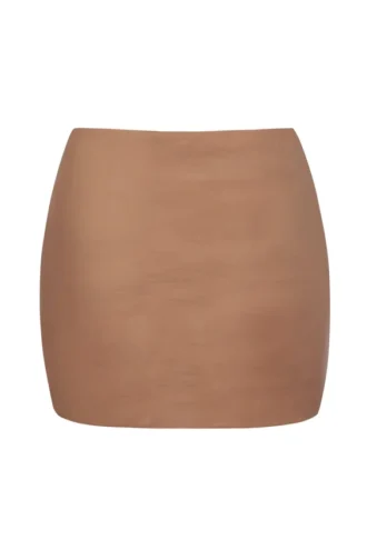 Intimates Soft Mesh Low-Rise Micro Mini Φούστης σε χρώμα μέλι