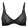 Intimates Soft Mesh Μονόστρωμα Σουτιέν με Μπανέλες σε Μαύρο