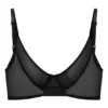 Intimates Soft Mesh Μονόστρωμα Σουτιέν με Μπανέλες σε Μαύρο