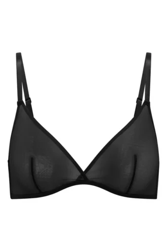 Intimates Soft Mesh Μονόστρωμα Τριγωνικό Σουτιέν σε Μαύρο