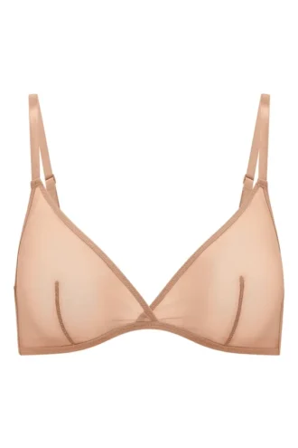 Intimates Soft Mesh Μονόστρωμα Τριγωνικό Σουτιέν σε Ζεστό Ροδάκινο