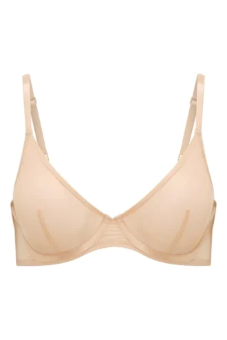 Intimates Soft Mesh Single Layer Underwired Bra σε μπεζ