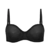 Intimates Σουτιέν χωρίς τιράντες από μαλακό πλέγμα σε μαύρο χρώμα Intimates Σουτιέν χωρίς τιράντες από μαλακό πλέγμα σε μαύρο χρώμα