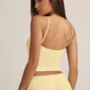 Isalie Modal Camisole Pyjama Μπλούζα σε παστέλ κίτρινο Isalie Modal Camisole Pyjama Μπλούζα σε παστέλ κίτρινο