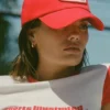 Καπέλο μπέιζμπολ Lazise με λογότυπο σε έντονο κόκκινο