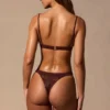 Κάτω μέρος Σλιπ Μπικίνι Indira Cheeky σε καφέ Espresso Κάτω μέρος Σλιπ Μπικίνι Indira Cheeky σε καφέ Espresso