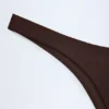 Κάτω Μέρος Σλιπ Μπικίνι Manea High-Leg Cheeky σε χρώμα Dark Chocolate Κάτω Μέρος Σλιπ Μπικίνι Manea High-Leg Cheeky σε χρώμα Dark Chocolate