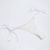 Κάτω Μέρος Σλιπ Μπικίνι Vernazza Broderie Anglaise με δέσιμο στο πλάι σε λευκό χρώμα