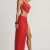 Keona Mid-Rise Split Φούστης σε Chilli Red Keona Mid-Rise Split Φούστης σε Chilli Red