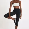 Κολάν Soft Active Capri σε μαύρο χρώμα Κολάν Soft Active Capri σε μαύρο χρώμα