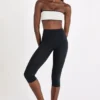 Κολάν Soft Active Capri σε μαύρο χρώμα Κολάν Soft Active Capri σε μαύρο χρώμα