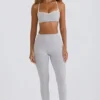Κολάν Soft Active με μεσαία μέση σε γκρι χρώμα Κολάν Soft Active με μεσαία μέση σε γκρι χρώμα