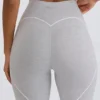 Κολάν Soft Active με μεσαία μέση σε γκρι χρώμα Κολάν Soft Active με μεσαία μέση σε γκρι χρώμα