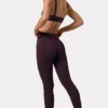 Κολάν Soft Active με πτυχώσεις σε χρώμα δαμάσκηνο Κολάν Soft Active με πτυχώσεις σε χρώμα δαμάσκηνο