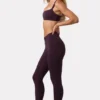 Κολάν Soft Active με πτυχώσεις σε χρώμα δαμάσκηνο Κολάν Soft Active με πτυχώσεις σε χρώμα δαμάσκηνο