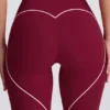 Κολάν Soft Active μεσαίου ύψους σε μπορντό Κολάν Soft Active μεσαίου ύψους σε μπορντό