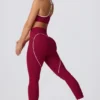 Κολάν Soft Active μεσαίου ύψους σε μπορντό Κολάν Soft Active μεσαίου ύψους σε μπορντό