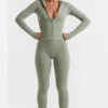 Κολάν Soft Active πλήρους μήκους σε χρώμα Bamboo Green