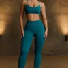 Κολάν Super Sculpt χωρίς ραφές σε χρώμα Teal Κολάν Super Sculpt χωρίς ραφές σε χρώμα Teal