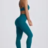 Κολάν Super Sculpt χωρίς ραφές σε χρώμα Teal Κολάν Super Sculpt χωρίς ραφές σε χρώμα Teal