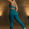 Κολάν Super Sculpt χωρίς ραφές σε χρώμα Teal Κολάν Super Sculpt χωρίς ραφές σε χρώμα Teal
