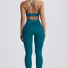 Κολάν Super Sculpt χωρίς ραφές σε χρώμα Teal Κολάν Super Sculpt χωρίς ραφές σε χρώμα Teal