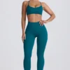 Κολάν Super Sculpt χωρίς ραφές σε χρώμα Teal Κολάν Super Sculpt χωρίς ραφές σε χρώμα Teal