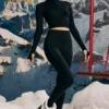 Κολάν Super Sculpt χωρίς ραφές σε μαύρο Κολάν Super Sculpt χωρίς ραφές σε μαύρο