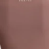 Κοντή μπλούζα Soft Active με λαιμόκοψη σε σχήμα καρδιάς σε χρώμα Mocha