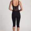 Κοντό καπρί παντελόνι Giuliana Ponte Jersey σε μαύρο χρώμα Κοντό καπρί παντελόνι Giuliana Ponte Jersey σε μαύρο χρώμα