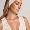 Κορδέλα Candy Modal με ραβδώσεις και floral μοτίβο Κορδέλα Candy Modal με ραβδώσεις και floral μοτίβο