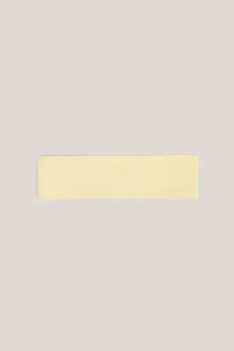 Κορδέλα Candy Modal με ραβδώσεις σε κίτρινο χρώμα Buttercream