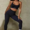 Leggings Define Luxe με ψηλή μέση σε μαύρο χρώμα