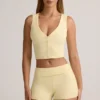 Lene Modal Ribbed Button-Up Μπλούζα σε χρώμα Buttercream Yellow Lene Modal Ribbed Button-Up Μπλούζα σε χρώμα Buttercream Yellow