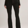 Lone Denim Mid-Rise Flared Jeans σε μαύρο Lone Denim Mid-Rise Flared Jeans σε μαύρο