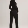Lone Denim Mid-Rise Flared Jeans σε μαύρο Lone Denim Mid-Rise Flared Jeans σε μαύρο