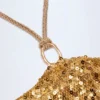 Μακριά φούστα Abaco με λουράκια και διακοσμητικά στοιχεία σε χρυσό