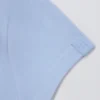 Μακρύ T-shirt με κοψίματα σε χρώμα Sky Μακρύ T-shirt με κοψίματα σε χρώμα Sky